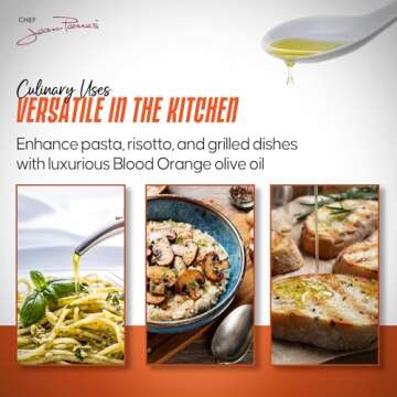 Chef Jean Pierre Blood Orange Olive Oil for Gourmet Cooking