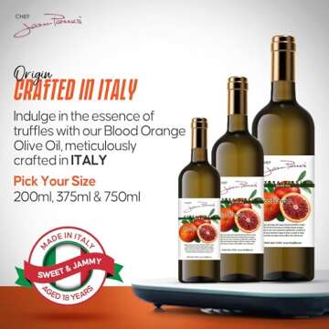 Chef Jean Pierre Blood Orange Olive Oil for Gourmet Cooking