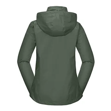 Little Donkey Andy Women's Lightweight Rain Jacket