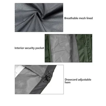 Little Donkey Andy Women's Lightweight Rain Jacket