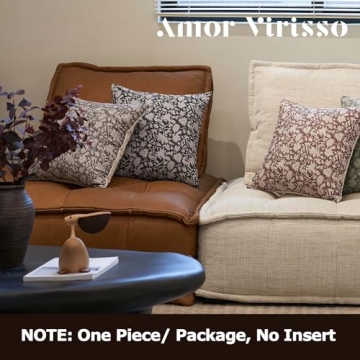 Amor Virisso Floral Pillow Covers - Elegant Comfort 20x20