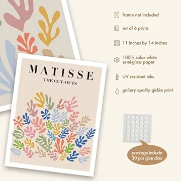 Matisse Wall Art Set - Vibrant Home Decor Prints