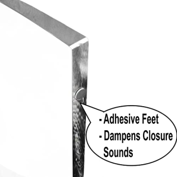 AMT Premium Acrylic Clear Monitor Stand Laptop/PC/Multimedia Monitor Riser for Home Office