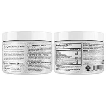 RAW Synergies Pre Workout Energy & Weight Loss Powder