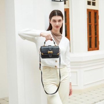 Stylish LL LOPPOP Leather Crossbody Bags for Women