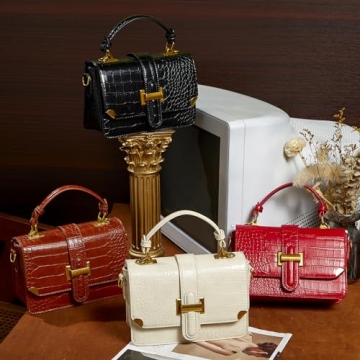 Stylish LL LOPPOP Leather Crossbody Bags for Women