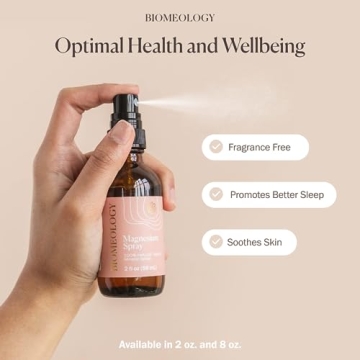 Biomeology Magnesium Spray for Relaxation and Sleep Support