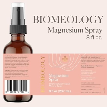 Biomeology Magnesium Spray for Relaxation and Sleep Support