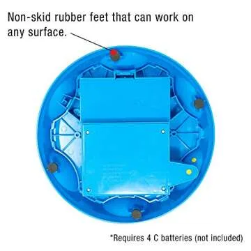 OurPets Catty Whack Interactive Cat Toy (Cat Toys for Stimulating Play, Real Mouse Sound, Rotating Feather for Hunting Instincts & Carpeted Scratching Area) [Cat Toys for Indoor Cat Gifts]