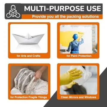 White Tissue Paper Bulk - 960 Sheets For Gift Wrapping