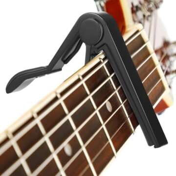 Guitar Capo for Acoustic & Electric Guitars - Enhance Your Tone