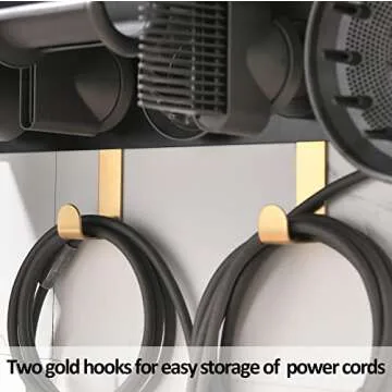 Affogato Wall Mount Holder for Dyson Hair Tools