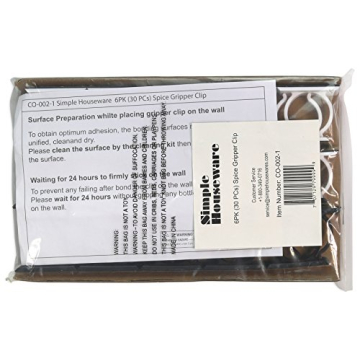 Simple Houseware Spice Holder for Organized Cabinets