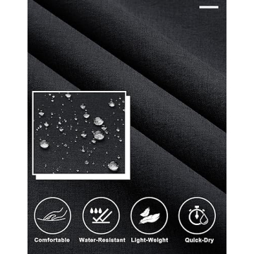 Libin Men's Golf Pants - Lightweight Quick Dry Comfort Trousers