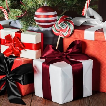 Versatile White Satin Ribbon for All Occasions 25 Yards