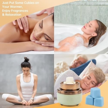 Premium Fall Wax Melts, Long Lasting Soy Scents 4 Pack