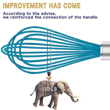 OYV Silicone Whisk Set - Non Scratch & Durable Cookware