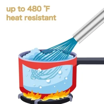 OYV Silicone Whisk Set - Non Scratch & Durable Cookware