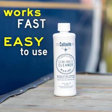 Collinite No. 920 Fiberglass Marine Cleaner, 16 Fl Oz - 2 Pack