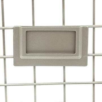 Spectrum Diversified 47977 Storage Basket, Medium, Satin Nickel