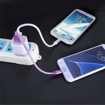 USB Wall Charger Adapter, FiveBox 5Pack 2.1Amp Fast Dual Port Wall Charger USB Plug Charging Block Charger Brick Cube Charger Box for iPhone 16 Pro Max 15 14 13 12 11 Xs XR X 8 7, Samsung, Android