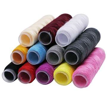 Sewing Kit, Mini Travel Sewing Kits for Adults, Girls, Hiking, Home and Office Emergency Repair, Zipper DIY Sewing Supplies Filled with Sew Thread and Needles, Scissors and Other Accessories Black