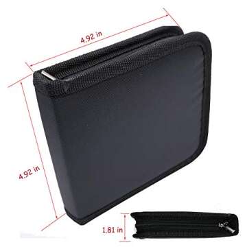 Sewing Kit, Mini Travel Sewing Kits for Adults, Girls, Hiking, Home and Office Emergency Repair, Zipper DIY Sewing Supplies Filled with Sew Thread and Needles, Scissors and Other Accessories Black