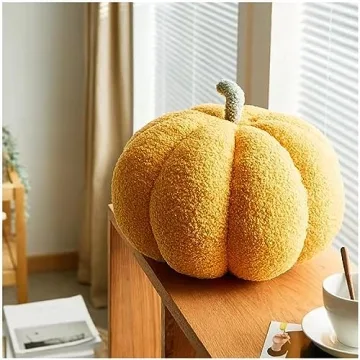 Eoieov Cute 3D Pumpkin Pillows for Home Decor