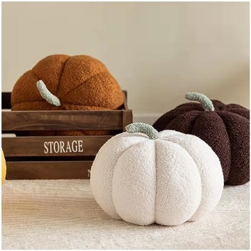 Eoieov Cute 3D Pumpkin Pillows for Home Decor