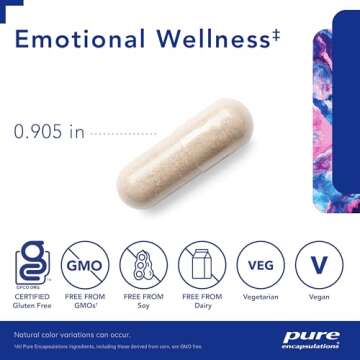 Pure Encapsulations Emotional Wellness for Cognitive Relief