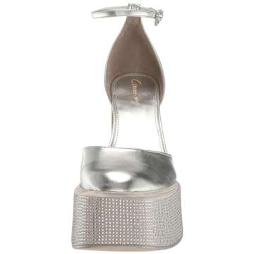 Circus NY by Sam Edelman Women's Bailey Platform, Soft Silver, 6.5