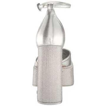 Circus NY Bailey Platform Heels – Sparkling Silver Style