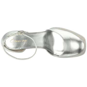 Circus NY Bailey Platform Heels – Sparkling Silver Style