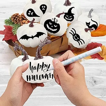 TGOOD 55 Pcs Artificial Pumpkins for Festive Decor