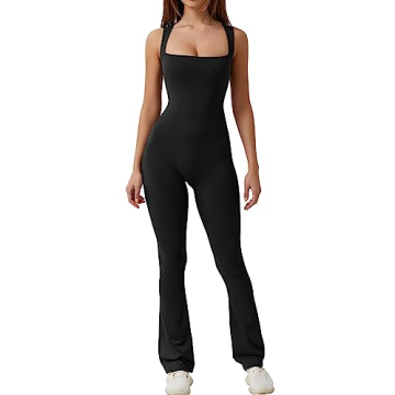 Stylish QINSEN Black Jumpsuit for Women - Flattering & Comfortable