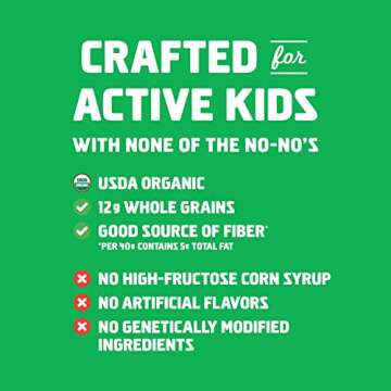 CLIF KID ZBAR - Organic Granola Bars - Iced Oatmeal Cookie - Non-GMO - Organic -Lunch Box Snacks (1....