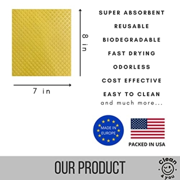 Durable & Eco-Friendly Swedish Dish Cloths for Every Home