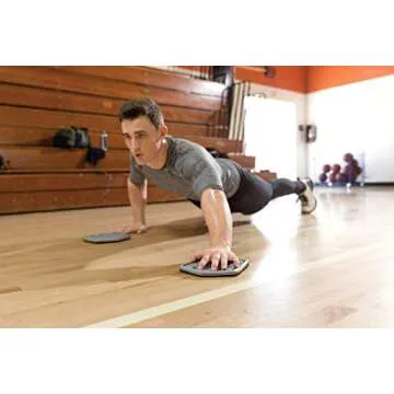 SKLZ Slidez Dual-Sided Glider Discs for Core Training