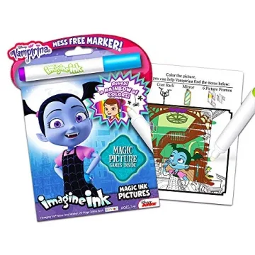 Disney Magic Ink Coloring Book Set for Kids and Toddlers