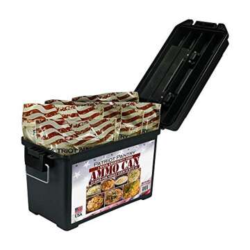 Patriot Pantry ZF_Ammo_1 1-Week Food Supply Ammo Can
