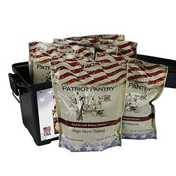 Patriot Pantry ZF_Ammo_1 1-Week Food Supply Ammo Can