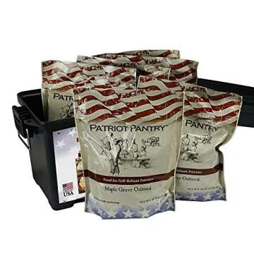 Patriot Pantry 1-Week Food Supply in Secure Ammo Can