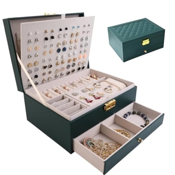 GUOER Jewelry Box for Women - Stylish Organizer