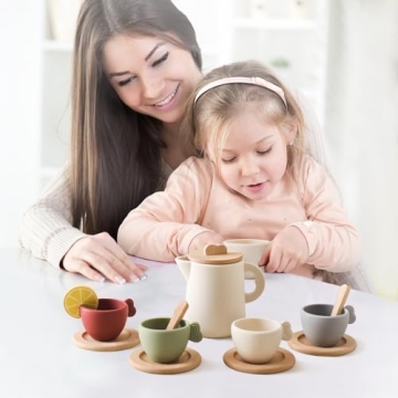 Ikubigu Fun Toy Tea Set - Perfect for Creative Tea Parties!
