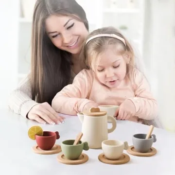 Ikubigu Fun Toy Tea Set - Perfect for Creative Tea Parties!