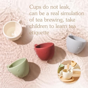 Ikubigu Fun Toy Tea Set - Perfect for Creative Tea Parties!