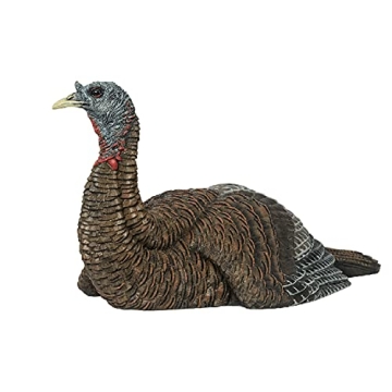 Avian-X AVX8011 LCD Lifelike Collapsible Laydown Breeding Hen Turkey Hunting Decoy with Stake, Compr...