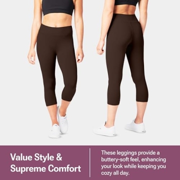 SATINA High Waisted Women's Leggings with Pockets