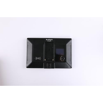 SUPON 3 Pack LED Video Light Stand Lighting Kit with Battery/Charger for Studio Photography YouTube Video Shooting,Bi-Color 3300K-5600K Ultra Slim Countinuous Output Lighting Panel