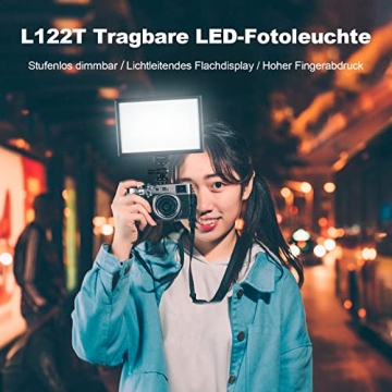 SUPON 3 Pack LED Video Light Stand Lighting Kit with Battery/Charger for Studio Photography YouTube Video Shooting,Bi-Color 3300K-5600K Ultra Slim Countinuous Output Lighting Panel